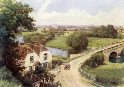 Shillingford Bridge by Alfred Robert Quinton